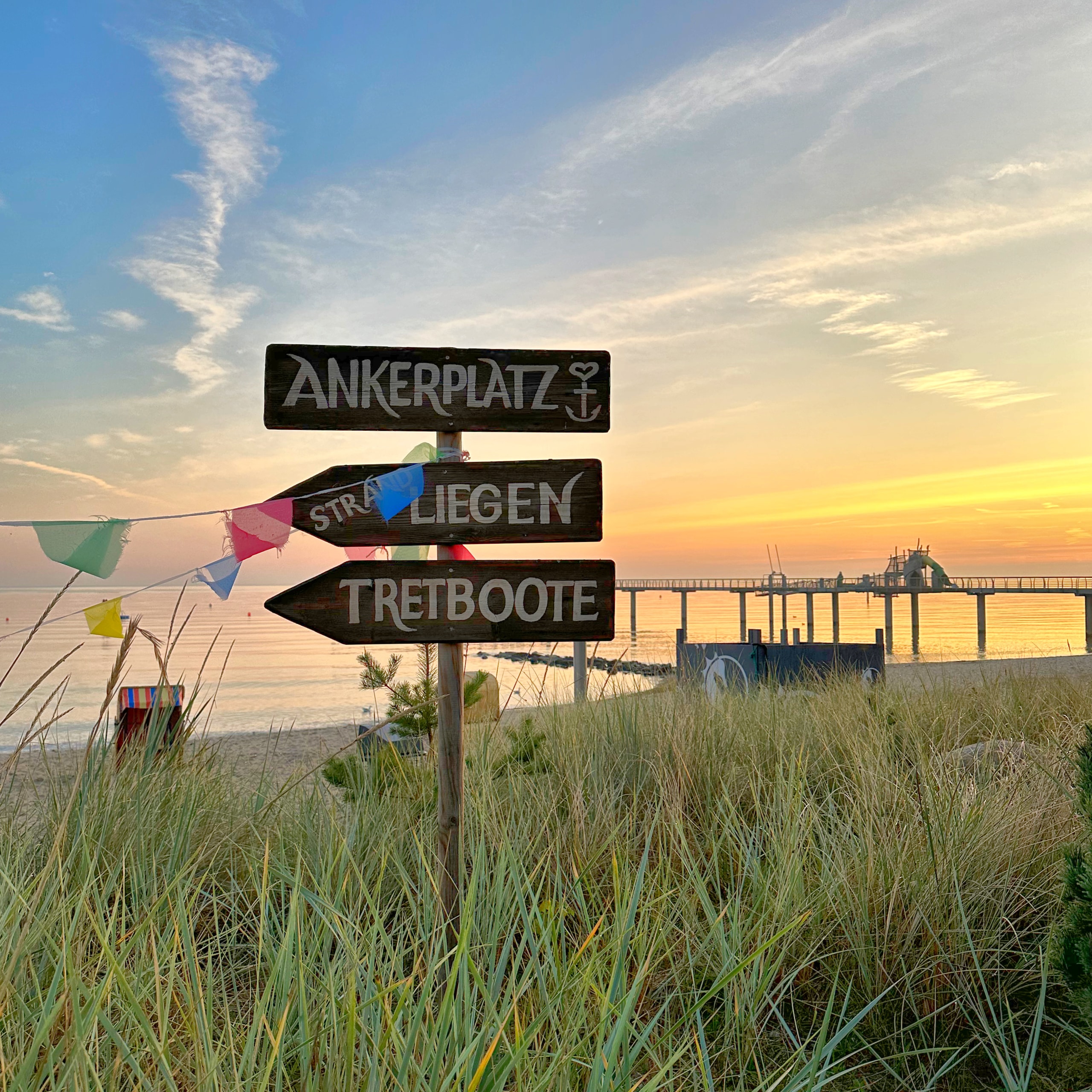 Strand und Dünen in Niendorf/Ostsee